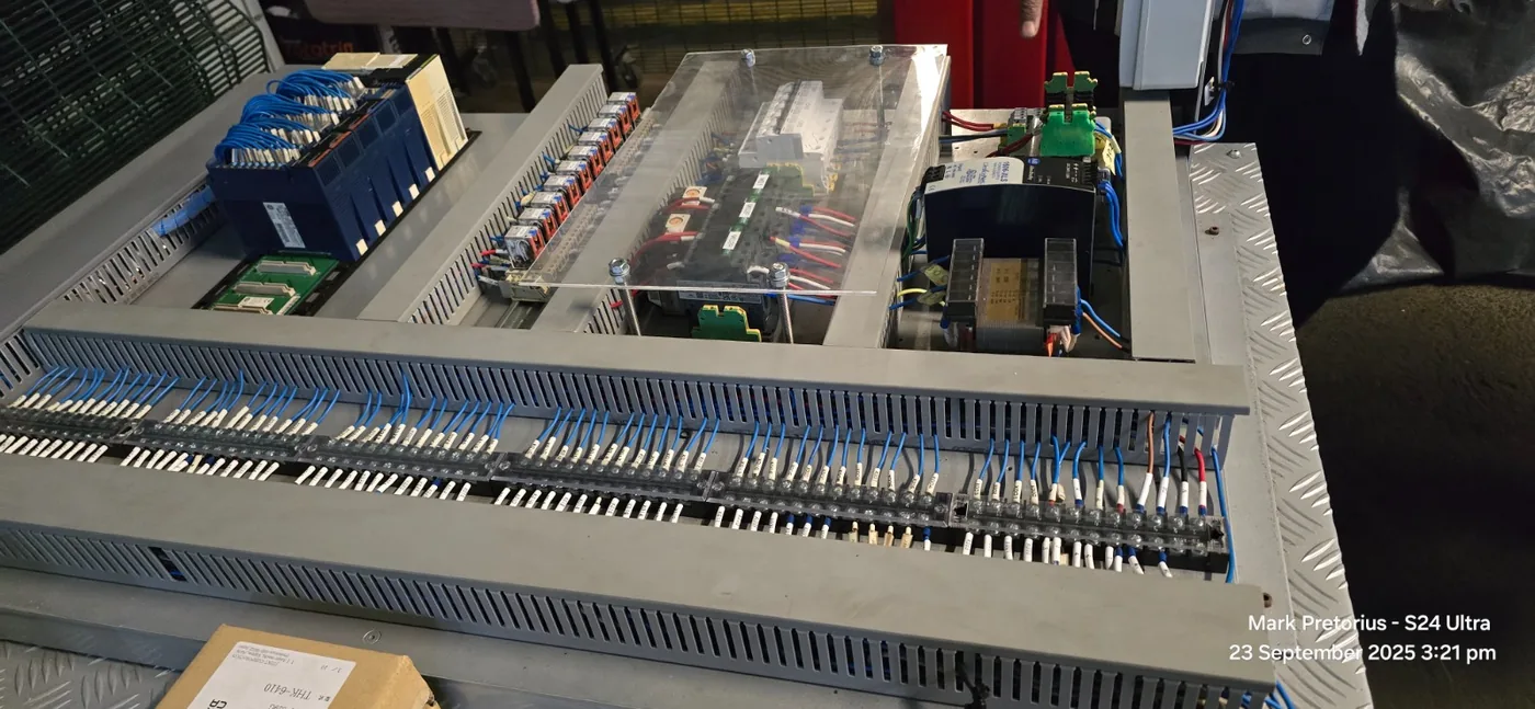 Industrial control panel and automation wiring